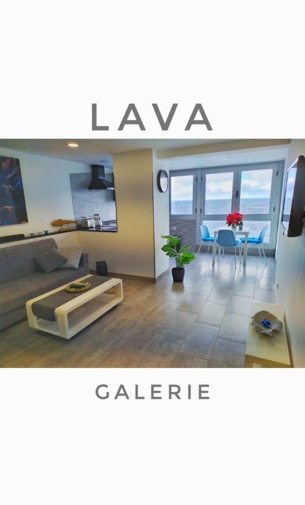 Lavagalerie Meeresblick 1 Reihe (Los Realejos) 